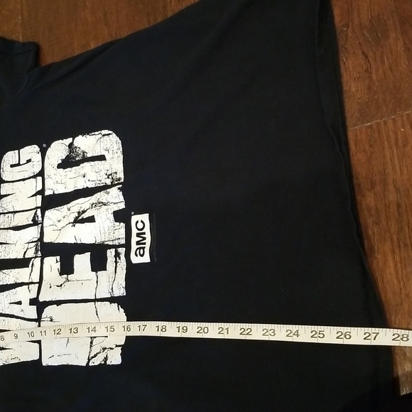 The Walking Dead Black and White T-shirt. - Picture 5 of 6